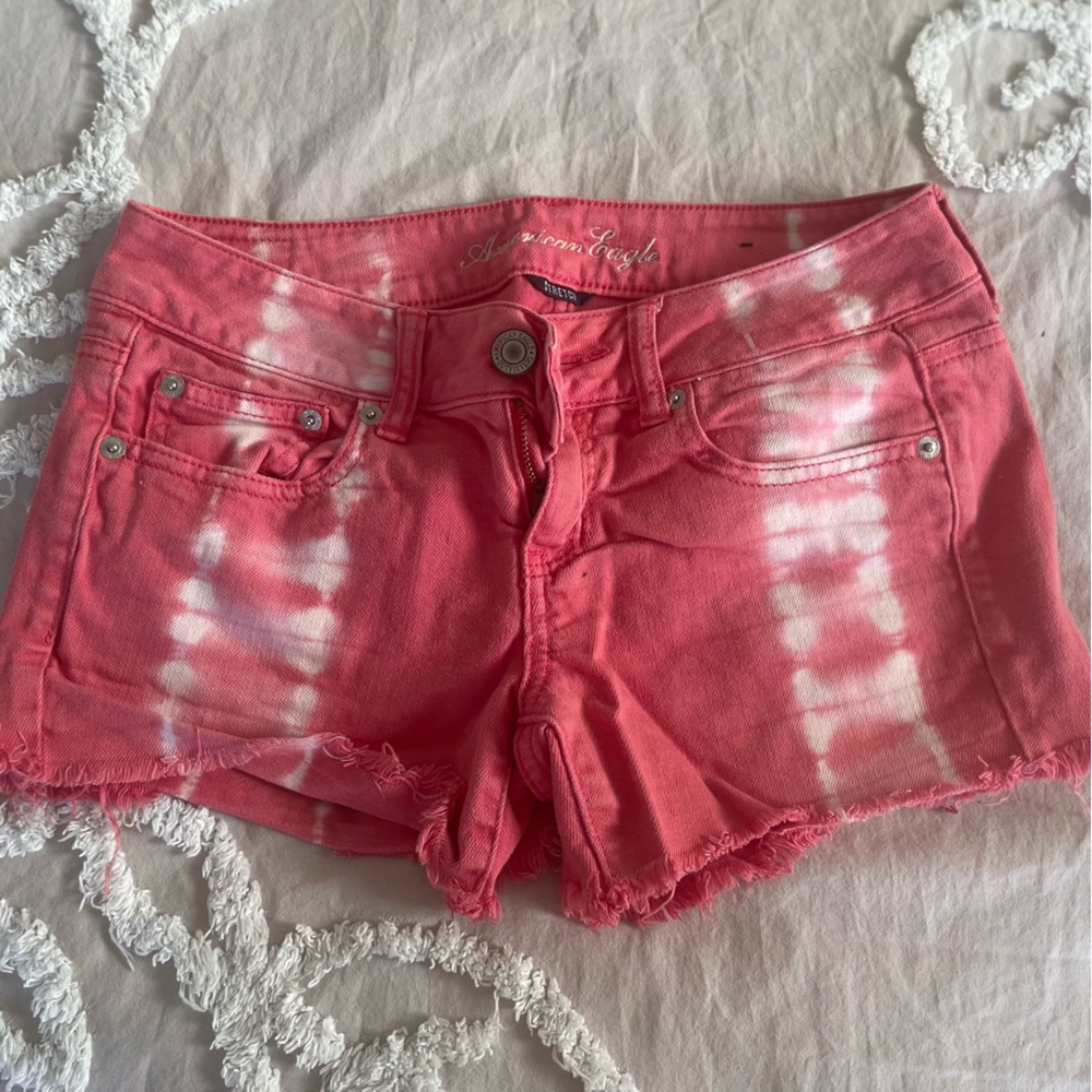 American Eagles Tie Dye Shorts
